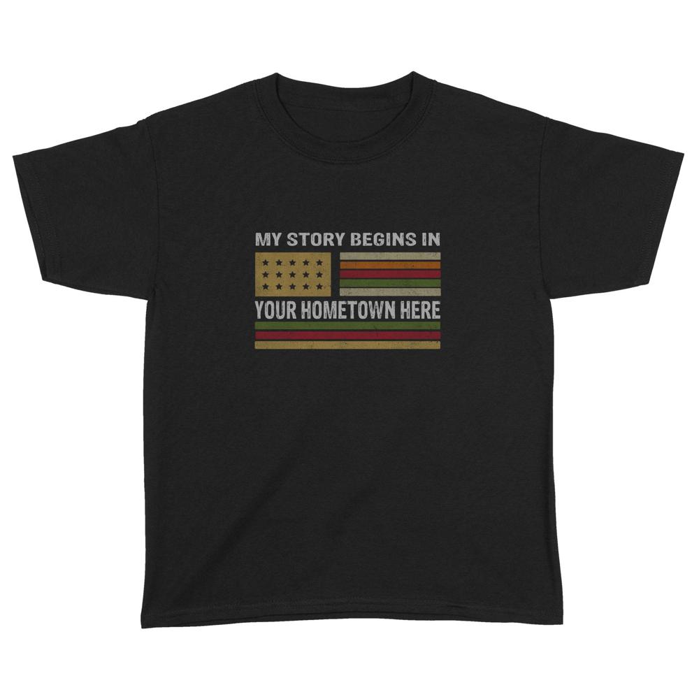 My Story begins | Custom city Standard Youth T-Shirt My Story begins | Custom city Standard Youth T-Shirt