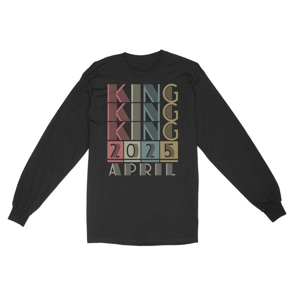 King Retro Vintage Birthday Gift | Custom year Standard Long Sleeve King Retro Vintage Birthday Gift | Custom year Standard Long Sleeve