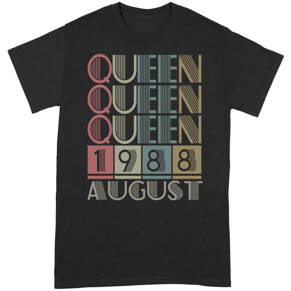 Queen Retro Vintage Birthday Gift | Custom year Standard T-shirt Queen Retro Vintage Birthday Gift | Custom year Standard T-shirt