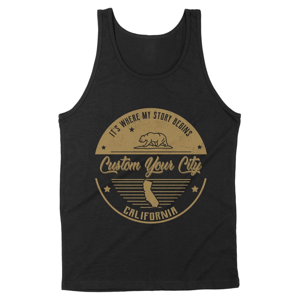 Its Where my Story begins | Custom city Standard Tank Its Where my Story begins | Custom city Standard Tank