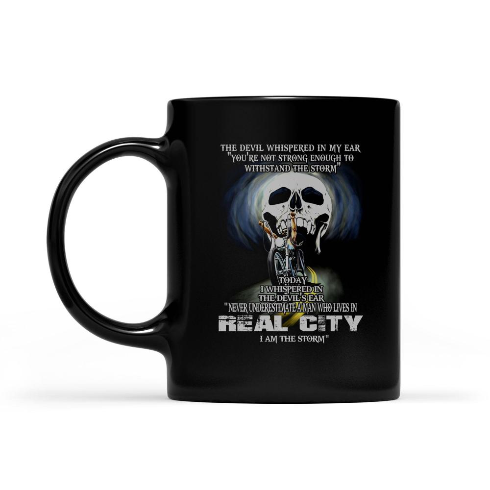 Never Underestimate a biker Man | Custom city Mug Never Underestimate a biker Man | Custom city Mug
