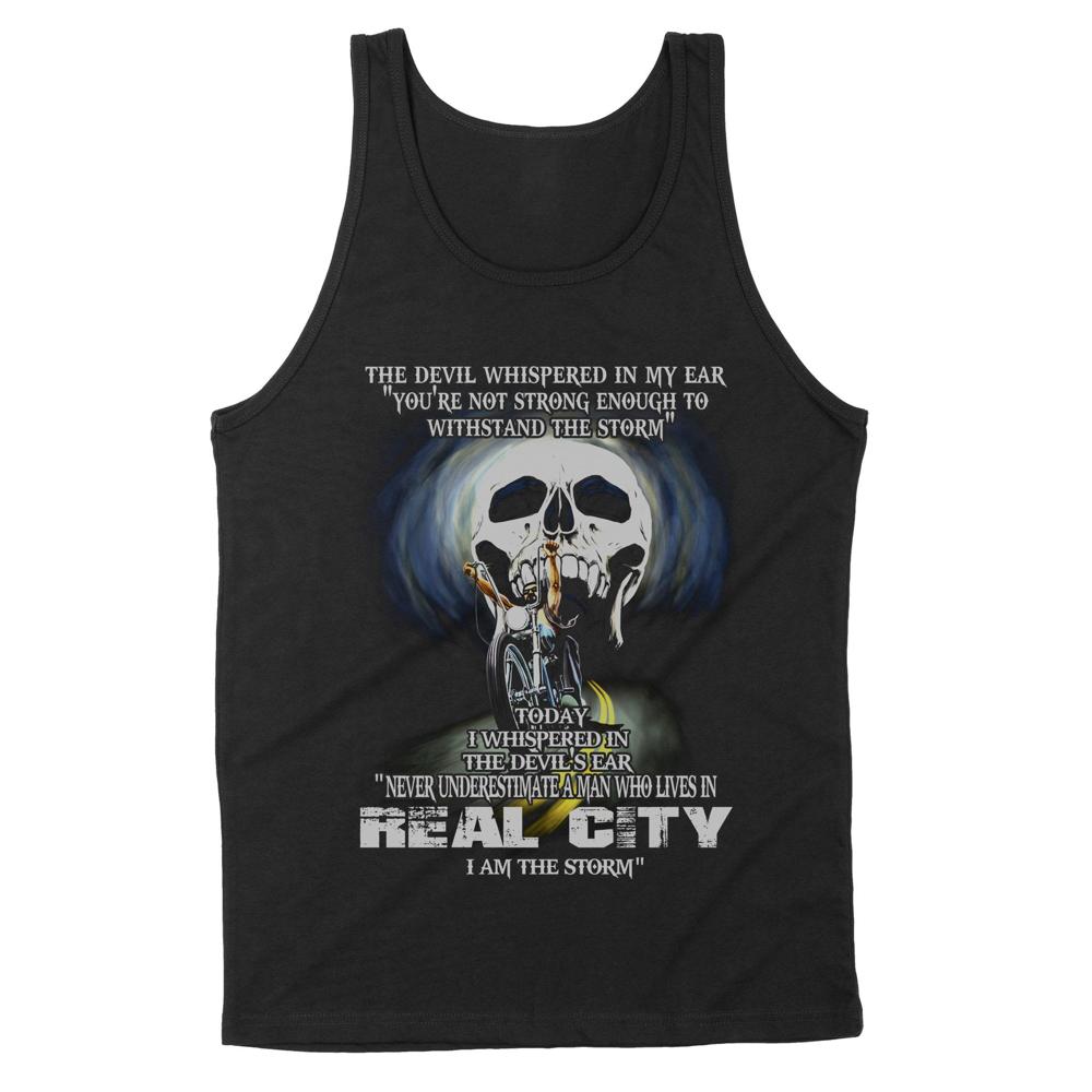Never Underestimate a biker Man | Custom city Standard Tank Never Underestimate a biker Man | Custom city Standard Tank