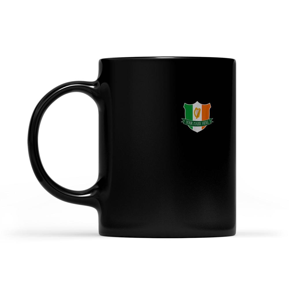 Name Irish Ireland Flag Harp Family | Custom name Mug Name Irish Ireland Flag Harp Family | Custom name Mug