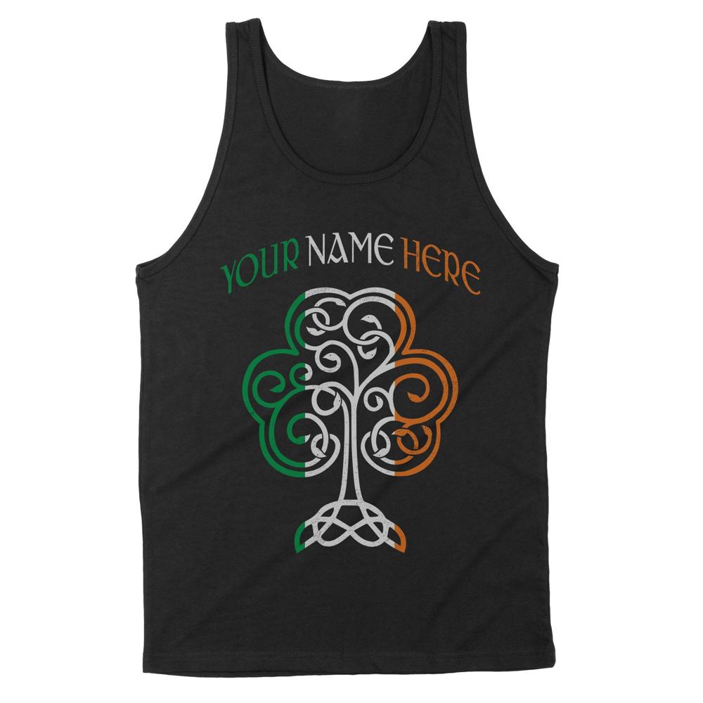 Irish Shamrock St Patricks Day | Custom name Standard Tank Irish Shamrock St Patricks Day | Custom name Standard Tank