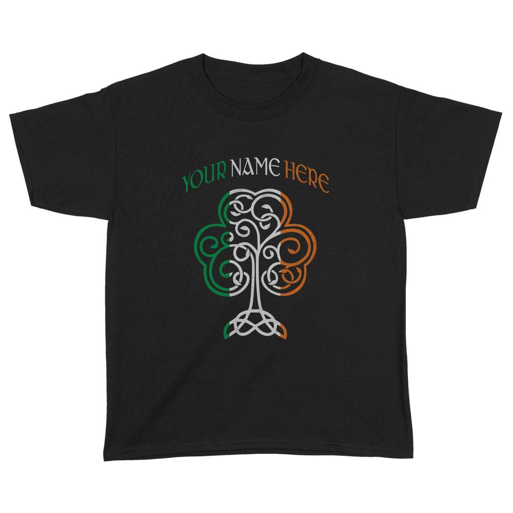 Irish Shamrock St Patricks Day | Custom name Standard Youth T-Shirt Irish Shamrock St Patricks Day | Custom name Standard Youth T-Shirt