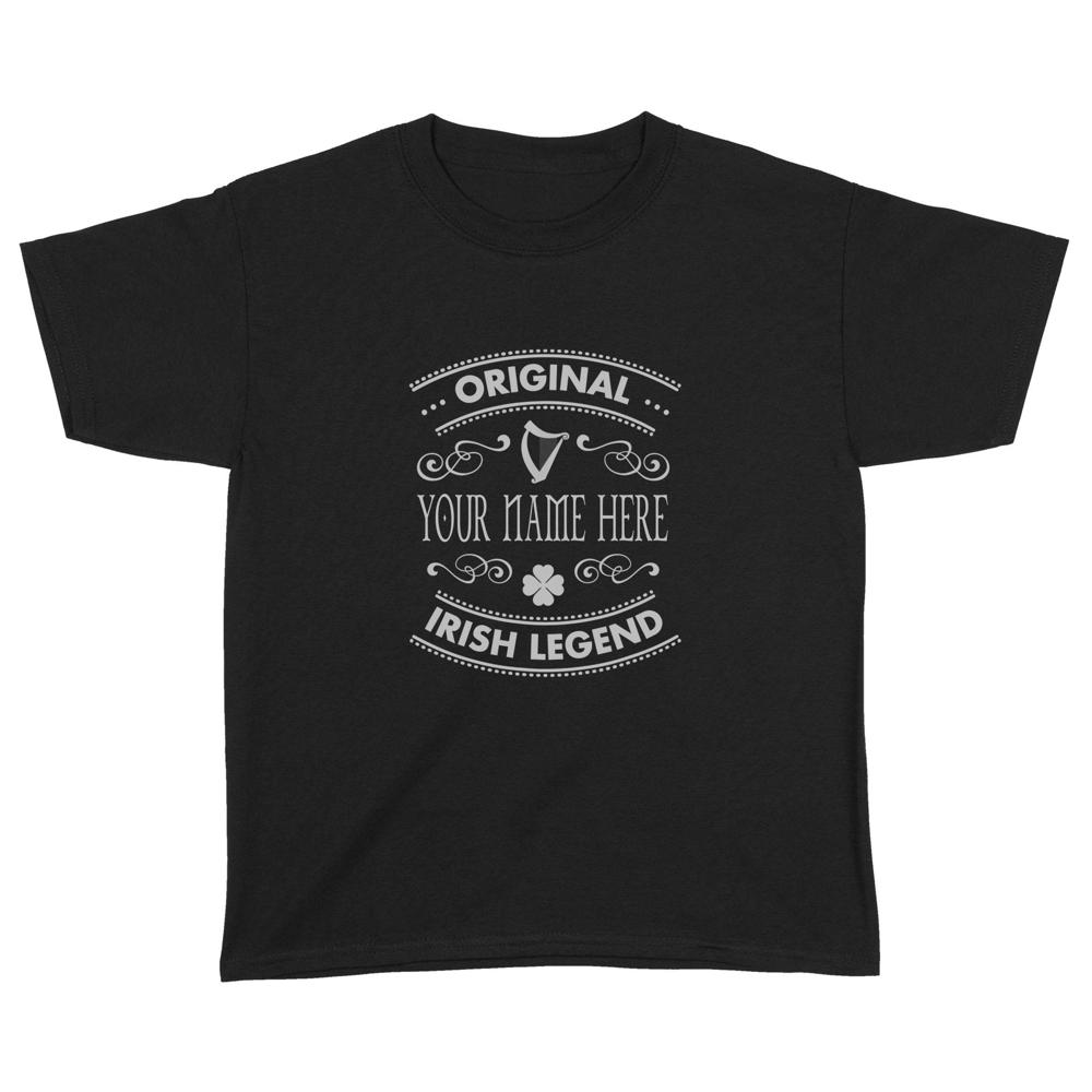 Name Irish Originnal Irish Legend | Custom name Standard Youth T-Shirt Name Irish Originnal Irish Legend | Custom name Standard Youth T-Shirt