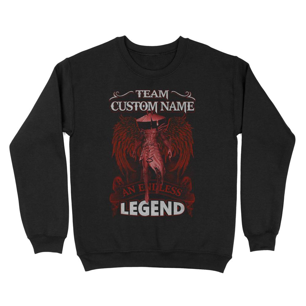An Endless Legend Team | Custom name Standard Crew Neck Sweatshirt An Endless Legend Team | Custom name Standard Crew Neck Sweatshirt