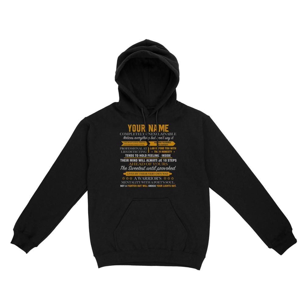 Completely Unexplainable | Custom name Standard Hoodie Completely Unexplainable | Custom name Standard Hoodie