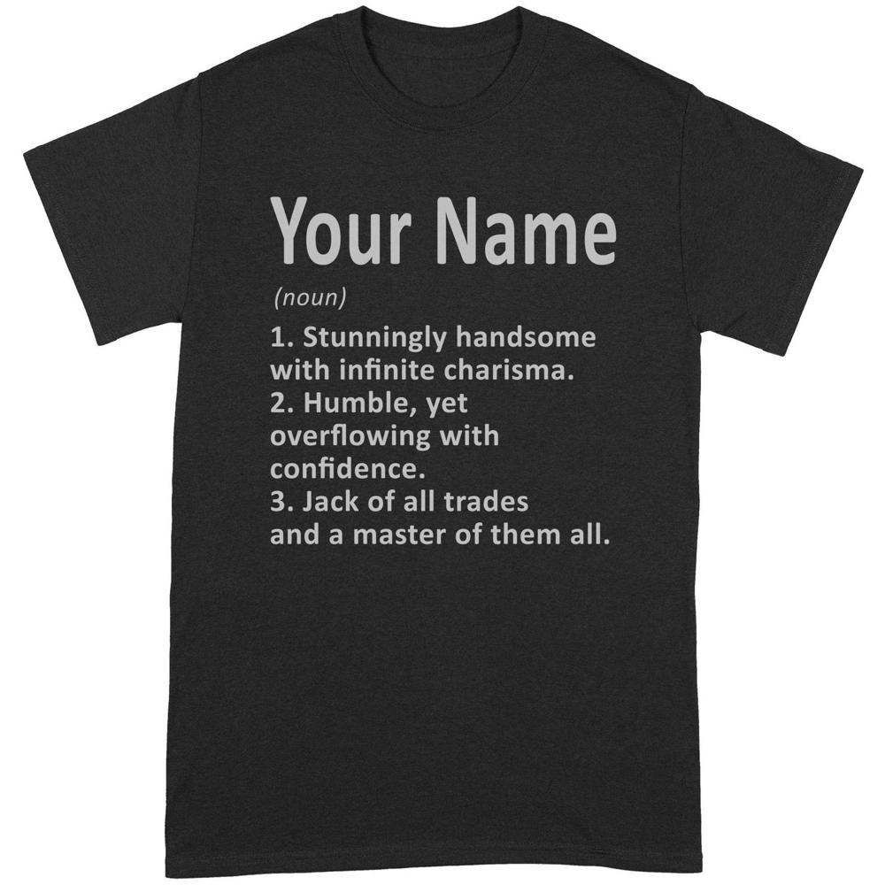 Definition Personalized Name man | Custom name Standard T-shirt Definition Personalized Name man | Custom name Standard T-shirt