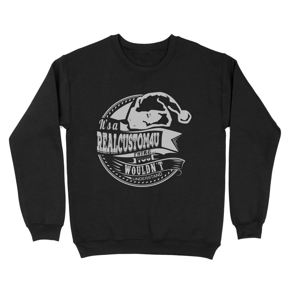 Hat Xmas Personalized Name Gift | Custom name Standard Crew Neck Sweatshirt Hat Xmas Personalized Name Gift | Custom name Standard Crew Neck Sweatshirt