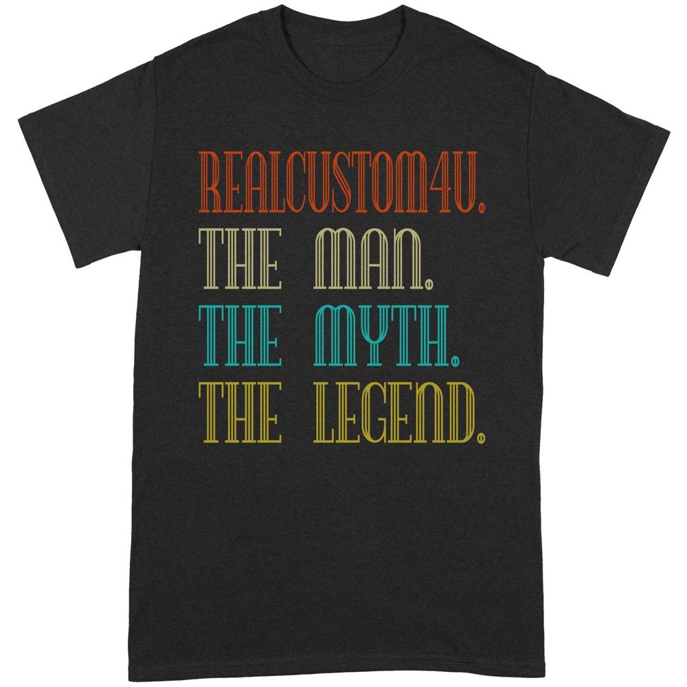 The Man The Myth The Legend | Custom name Standard T-shirt The Man The Myth The Legend | Custom name Standard T-shirt